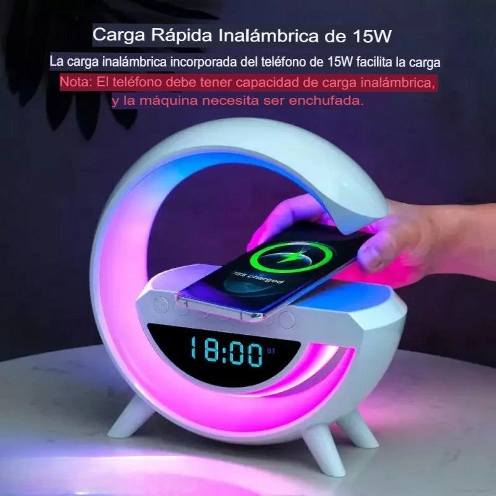 💡DreamLight - Cargador inalámbrico 3.0: Iluminacion, Carga y Música en um Solo Dispositivo 🎶📱
