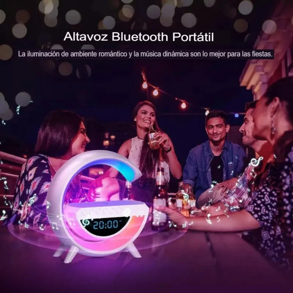 💡DreamLight - Cargador inalámbrico 3.0: Iluminacion, Carga y Música en um Solo Dispositivo 🎶📱
