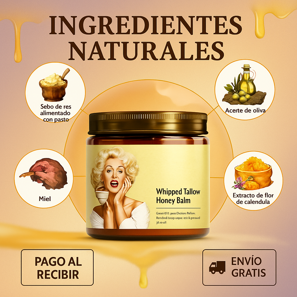 EvilGoods™ Bálsamo Rejuvenecedor - Con Sebo de Res y Miel de Manuka 100% Natural