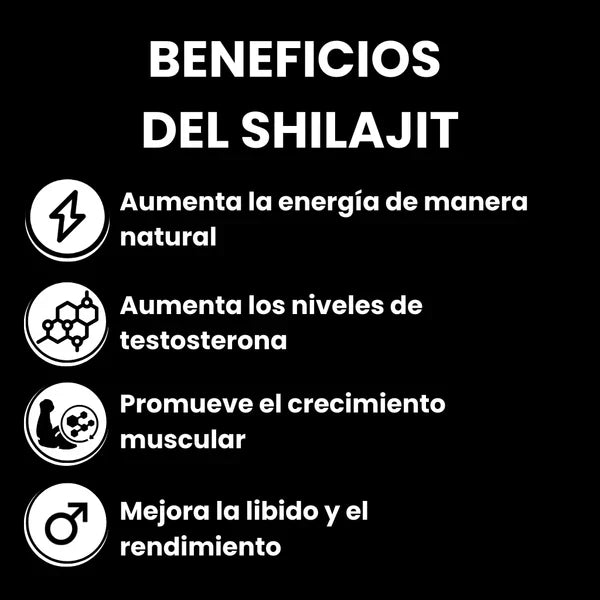 (Pague 1 Lleve 2) Shilajit Pura Del Himalaya Com + 87 Minerales Vitales - Últimas unidades.
