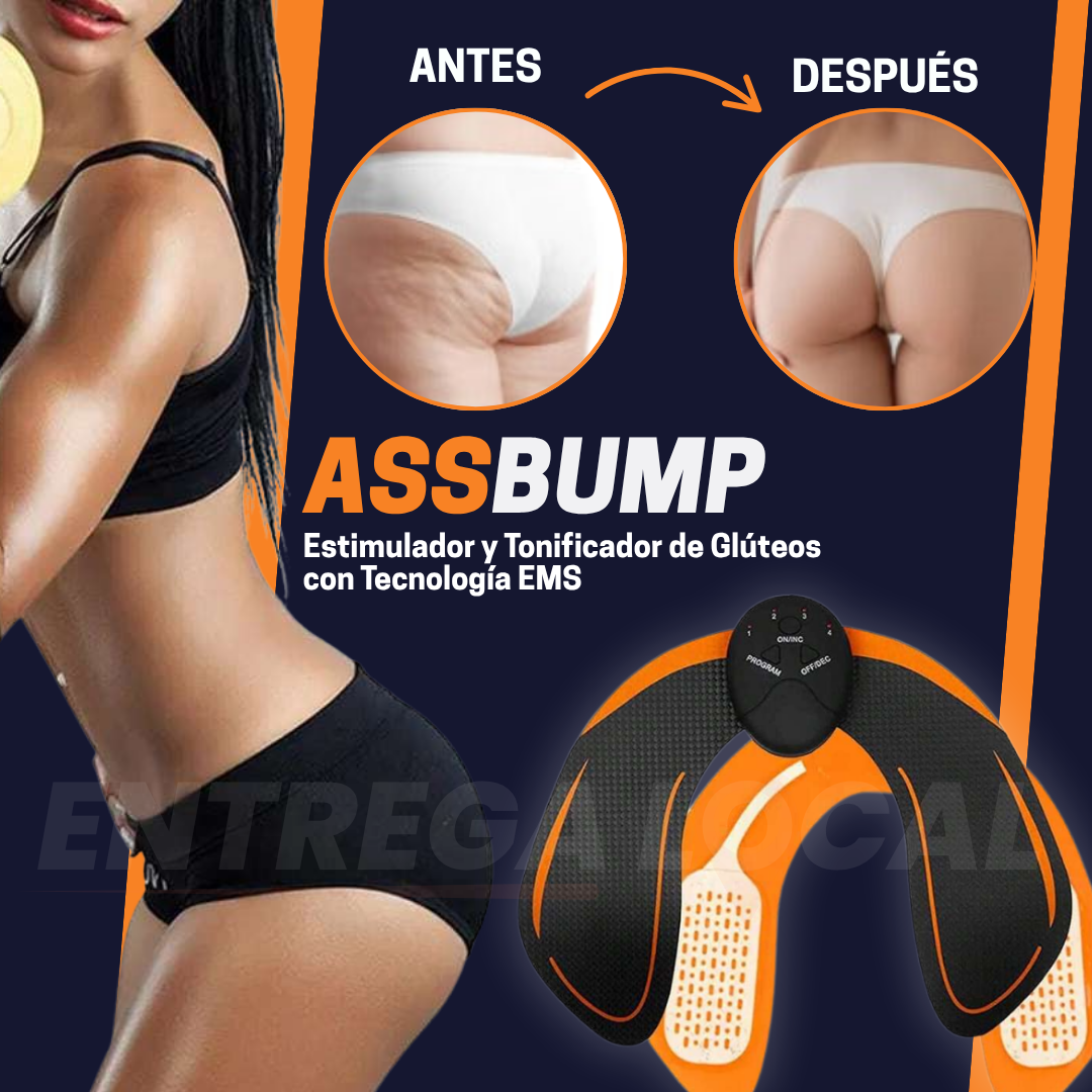 AssBump - Estimulador y Tonificador de Glúteos con Tecnología EMS