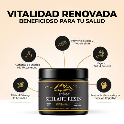 (Pague 1 Lleve 2) Shilajit Pura Del Himalaya Com + 87 Minerales Vitales - Últimas unidades.